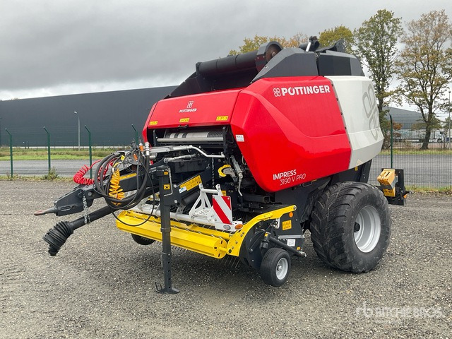 2022 Poettinger Impress 3190V Master/Pro Round Baler - Presse à balles rondes: photos 1 2022 Poettinger Impress 3190V Master/Pro Round Baler - Presse à balles rondes: photos 1