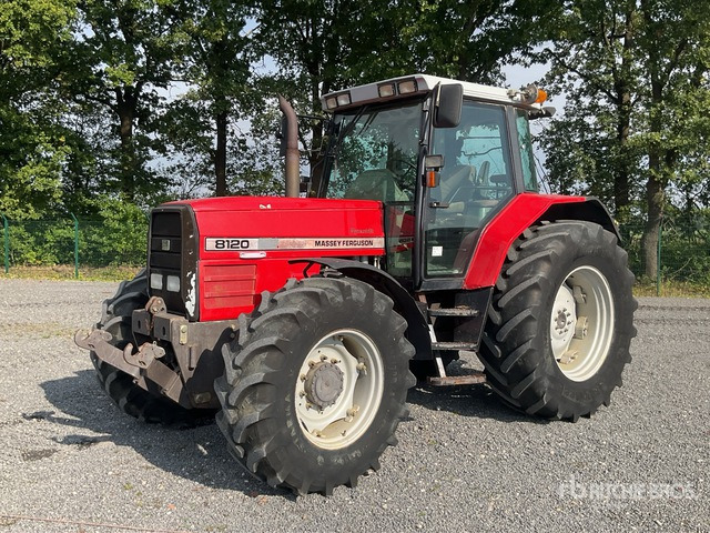 Massey Ferguson 8120 4WD Tractor - Tracteur agricole: photos 1 Massey Ferguson 8120 4WD Tractor - Tracteur agricole: photos 1