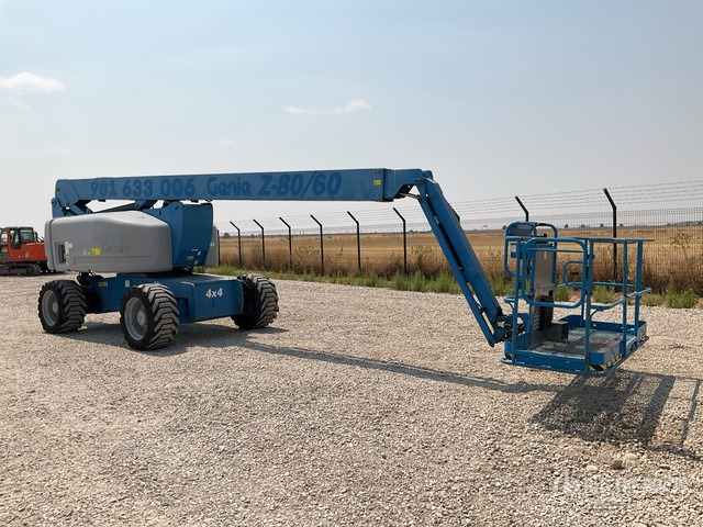 2007 Genie Z80/60 4WD Diesel Articulating Boom Lift - Nacelle articulée: photos 3 2007 Genie Z80/60 4WD Diesel Articulating Boom Lift - Nacelle articulée: photos 3