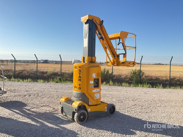 2014 Haulotte STAR 10-1 Electric Telescopic Boom Lift - Nacelle à mât vertical: photos 3 2014 Haulotte STAR 10-1 Electric Telescopic Boom Lift - Nacelle à mât vertical: photos 3