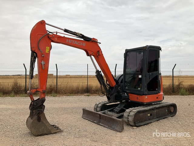 2016 Hitachi ZX48U-5ACLR Mini Excavator: <6.6t - Mini pelle: photos 1 2016 Hitachi ZX48U-5ACLR Mini Excavator: <6.6t - Mini pelle: photos 1
