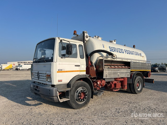 1989 Renault S170 4x2 Vacuum Tanker Truck - Camion hydrocureur: photos 2 1989 Renault S170 4x2 Vacuum Tanker Truck - Camion hydrocureur: photos 2