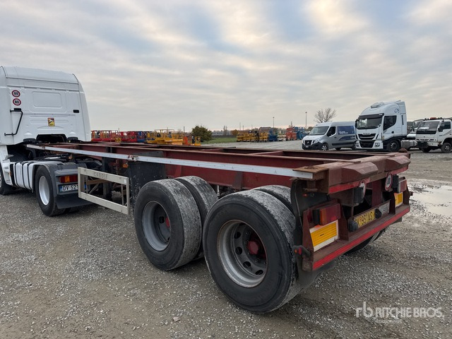 1998 Cardi 552/2 T/A Container Trailer - Remorque porte-conteneur/ Caisse mobile: photos 3 1998 Cardi 552/2 T/A Container Trailer - Remorque porte-conteneur/ Caisse mobile: photos 3