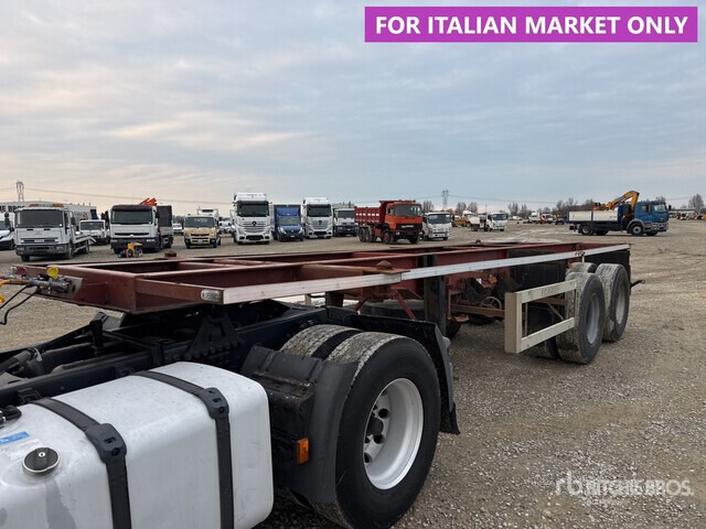 1998 Cardi 552/2 T/A Container Trailer - Remorque porte-conteneur/ Caisse mobile: photos 1 1998 Cardi 552/2 T/A Container Trailer - Remorque porte-conteneur/ Caisse mobile: photos 1