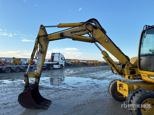 2001 Komatsu PW 95 Wheel Excavator - Pelle sur pneus: photos 4 2001 Komatsu PW 95 Wheel Excavator - Pelle sur pneus: photos 4