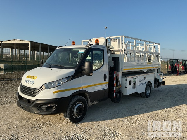 2022 Iveco Daily 2022 Palfinger Tunlift 7.37-500 ... Bucket Truck - Camion avec nacelle: photos 2 2022 Iveco Daily 2022 Palfinger Tunlift 7.37-500 ... Bucket Truck - Camion avec nacelle: photos 2