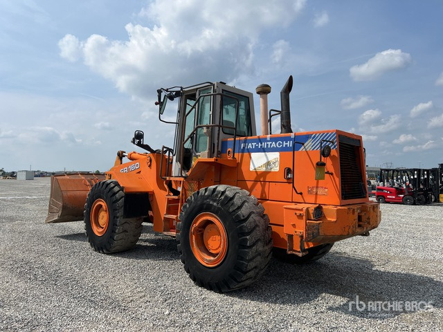 Fiat-Hitachi FR 160 Pala gommata - Chargeuse sur pneus: photos 4 Fiat-Hitachi FR 160 Pala gommata - Chargeuse sur pneus: photos 4