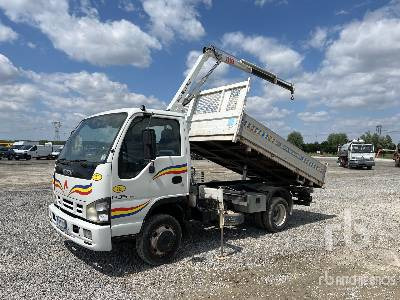 ISUZU NPR 775-5DX 2006 Bonfiglioli PL2300 710 kg on - Camion benne, Camion grue: photos 1 ISUZU NPR 775-5DX 2006 Bonfiglioli PL2300 710 kg on - Camion benne, Camion grue: photos 1