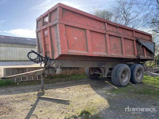 2001 Godimat GM150 T/A End Dump Benne A Cereales 2 ... Grain Trailer - Broyeur/ Épareuse: photos 2 2001 Godimat GM150 T/A End Dump Benne A Cereales 2 ... Grain Trailer - Broyeur/ Épareuse: photos 2
