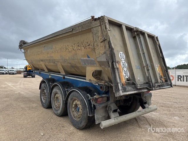2005 STAS Tuareg S339 CX Tri/A Remorque Benne 3 Essieux End Dump Trailer - Semi-remorque benne: photos 4 2005 STAS Tuareg S339 CX Tri/A Remorque Benne 3 Essieux End Dump Trailer - Semi-remorque benne: photos 4