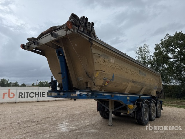 2005 STAS Tuareg S339 CX Tri/A Remorque Benne 3 Essieux End Dump Trailer - Semi-remorque benne: photos 1 2005 STAS Tuareg S339 CX Tri/A Remorque Benne 3 Essieux End Dump Trailer - Semi-remorque benne: photos 1