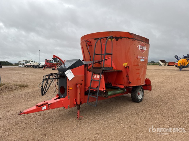 2006 Kuhn Euromix I 980 Melangeuse Distributrice Livestock Feeder - Mélangeuse: photos 1 2006 Kuhn Euromix I 980 Melangeuse Distributrice Livestock Feeder - Mélangeuse: photos 1