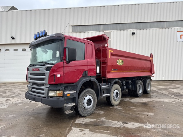 2006 Scania P420 8x4 Camion Benne Tri/A Dump Truck - Camion benne: photos 1 2006 Scania P420 8x4 Camion Benne Tri/A Dump Truck - Camion benne: photos 1