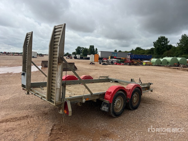 2007 Hubiere TPG352R 2800 kg T/A Remorque Equipment Trailer - Remorque porte-engin surbaissée: photos 4 2007 Hubiere TPG352R 2800 kg T/A Remorque Equipment Trailer - Remorque porte-engin surbaissée: photos 4