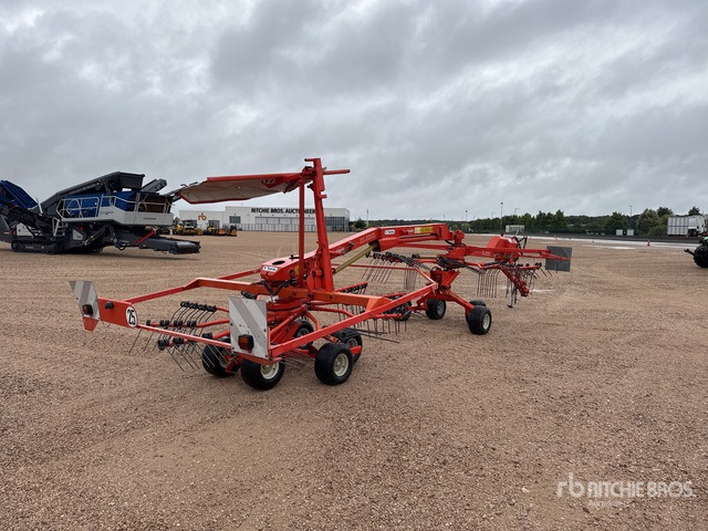 2007 Kuhn GA6522 6 m 2 Rotor Andaineur Hay Rake - Faneuse: photos 4 2007 Kuhn GA6522 6 m 2 Rotor Andaineur Hay Rake - Faneuse: photos 4