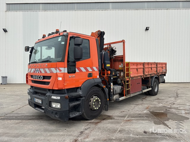2008 Iveco Stralis 310 2007 Fassi F130A-21 5730 kg on ... Flatbed Truck with Crane - Camion plateau, Camion grue: photos 1 2008 Iveco Stralis 310 2007 Fassi F130A-21 5730 kg on ... Flatbed Truck with Crane - Camion plateau, Camion grue: photos 1