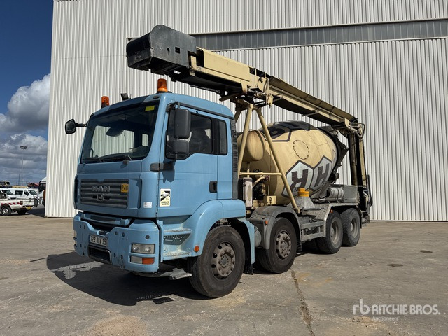 2008 MAN TGA32.360 8x4 Camion Malaxeur 8x4 Mixer Truck - Camion malaxeur: photos 1 2008 MAN TGA32.360 8x4 Camion Malaxeur 8x4 Mixer Truck - Camion malaxeur: photos 1