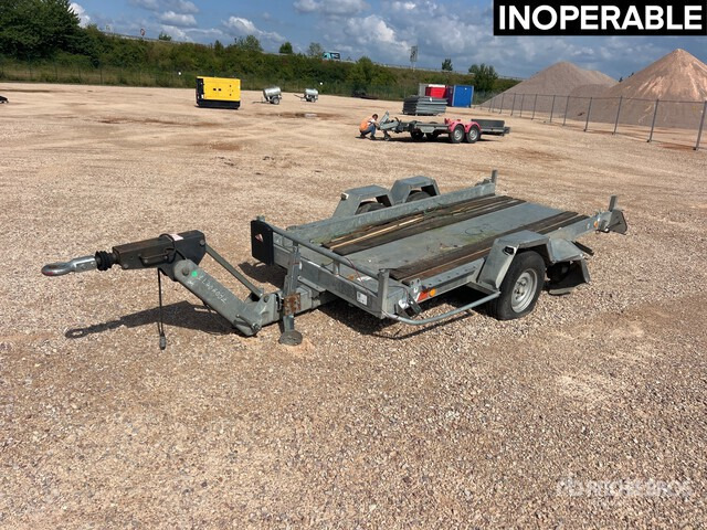 2008 Moiroud ECO350 2800 kg T/A Remorque (Inoperable) Equipment Trailer - Remorque porte-engin surbaissée: photos 2 2008 Moiroud ECO350 2800 kg T/A Remorque (Inoperable) Equipment Trailer - Remorque porte-engin surbaissée: photos 2
