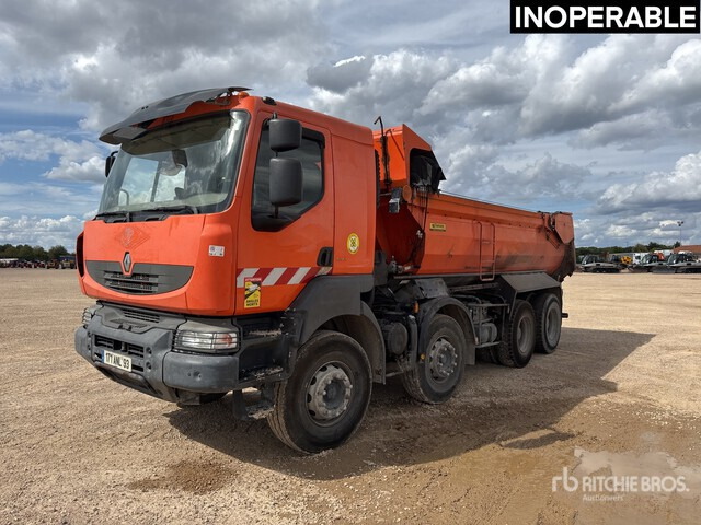 2008 Renault Kerax 410 DXi 8x4 Camion Benne (Inoperable) Tri/A Dump Truck - Camion benne: photos 2 2008 Renault Kerax 410 DXi 8x4 Camion Benne (Inoperable) Tri/A Dump Truck - Camion benne: photos 2