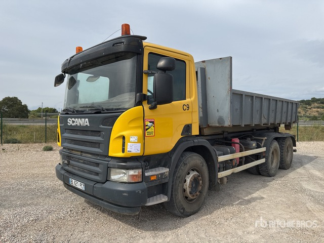 2008 Scania P380 6x4 Camion Amplirol 6x4 Roll-Off Truck - Camion ampliroll: photos 2 2008 Scania P380 6x4 Camion Amplirol 6x4 Roll-Off Truck - Camion ampliroll: photos 2