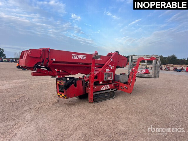 2008 Teupen LEO23GT Nacelle Araignee Spider (Inoper ... Articulating Boom Lift - Nacelle articulée: photos 1 2008 Teupen LEO23GT Nacelle Araignee Spider (Inoper ... Articulating Boom Lift - Nacelle articulée: photos 1