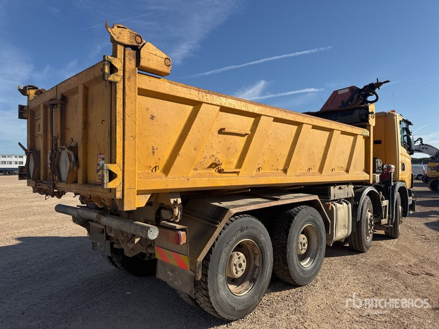 2009 Scania G420 2008 HMF 1720K2 3610 kg Articul ... Dump Truck with Crane - Camion benne, Camion grue: photos 3 2009 Scania G420 2008 HMF 1720K2 3610 kg Articul ... Dump Truck with Crane - Camion benne, Camion grue: photos 3