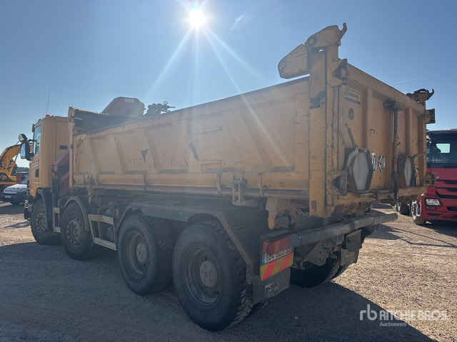 2009 Scania G420 2008 HMF 1720K2 3610 kg Articul ... Dump Truck with Crane - Camion benne, Camion grue: photos 4 2009 Scania G420 2008 HMF 1720K2 3610 kg Articul ... Dump Truck with Crane - Camion benne, Camion grue: photos 4