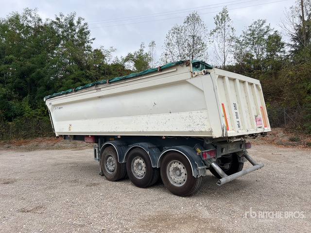 2011 Benalu C34 C MS01 Tri/A Semi Remorque Benne 3 Essieux End Dump Trailer - Semi-remorque benne: photos 3 2011 Benalu C34 C MS01 Tri/A Semi Remorque Benne 3 Essieux End Dump Trailer - Semi-remorque benne: photos 3