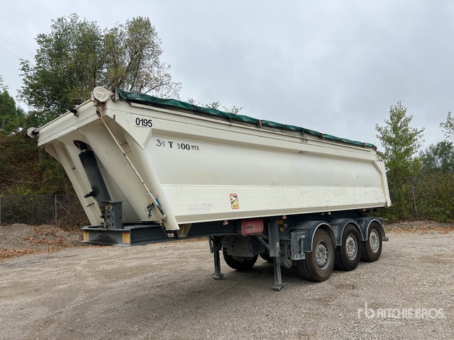 2011 Benalu C34 C MS01 Tri/A Semi Remorque Benne 3 Essieux End Dump Trailer - Semi-remorque benne: photos 2 2011 Benalu C34 C MS01 Tri/A Semi Remorque Benne 3 Essieux End Dump Trailer - Semi-remorque benne: photos 2