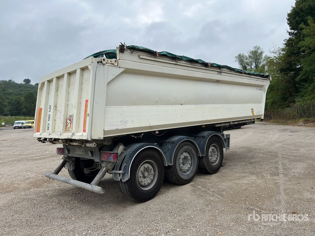 2011 Benalu C34 C MS01 Tri/A Semi Remorque Benne 3 Essieux End Dump Trailer - Semi-remorque benne: photos 4 2011 Benalu C34 C MS01 Tri/A Semi Remorque Benne 3 Essieux End Dump Trailer - Semi-remorque benne: photos 4