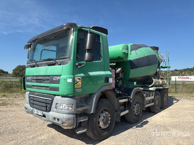 2011 DAF CF85.410 8x4 Camion Malaxeur 8x4 Mixer Truck - Camion malaxeur: photos 1 2011 DAF CF85.410 8x4 Camion Malaxeur 8x4 Mixer Truck - Camion malaxeur: photos 1