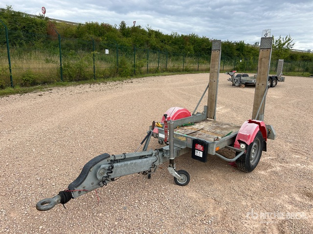 2012 Hubiere PR1301 S/A Remorque 1 Essieu Equipment Trailer - Remorque porte-engin surbaissée: photos 1 2012 Hubiere PR1301 S/A Remorque 1 Essieu Equipment Trailer - Remorque porte-engin surbaissée: photos 1
