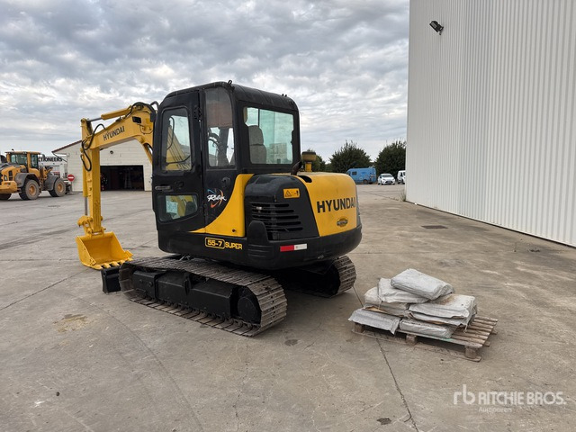 2013 Hyundai R55-7 Pelle Sur Chenilles Tracked Excavator - Pelle sur chenille: photos 3 2013 Hyundai R55-7 Pelle Sur Chenilles Tracked Excavator - Pelle sur chenille: photos 3