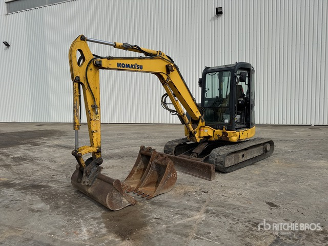 2014 Komatsu PC55MR-3 Mini-Pelle Mini Excavator: <6.6t - Mini pelle: photos 2 2014 Komatsu PC55MR-3 Mini-Pelle Mini Excavator: <6.6t - Mini pelle: photos 2