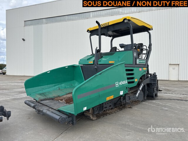 2015 Vogele Super 1800-2 Track Finisseur Sur Chenilles Asphalt Paver - Finisseur: photos 2 2015 Vogele Super 1800-2 Track Finisseur Sur Chenilles Asphalt Paver - Finisseur: photos 2