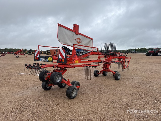 2016 Kuhn GA6632 6.6 m Semi-Mount 2 Rotor Hay Rake - Faneuse: photos 3 2016 Kuhn GA6632 6.6 m Semi-Mount 2 Rotor Hay Rake - Faneuse: photos 3