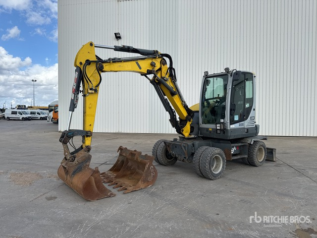 2016 Wacker Neuson EW65 Pelle Sur Pneus Wheel Excavator - Pelle sur pneus: photos 1 2016 Wacker Neuson EW65 Pelle Sur Pneus Wheel Excavator - Pelle sur pneus: photos 1