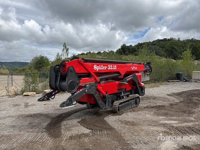 2017 Platform Basket 33.15 Crawler Nacelle Araignee Spider Telescopic Boom Lift - Nacelle télescopique: photos 2 2017 Platform Basket 33.15 Crawler Nacelle Araignee Spider Telescopic Boom Lift - Nacelle télescopique: photos 2
