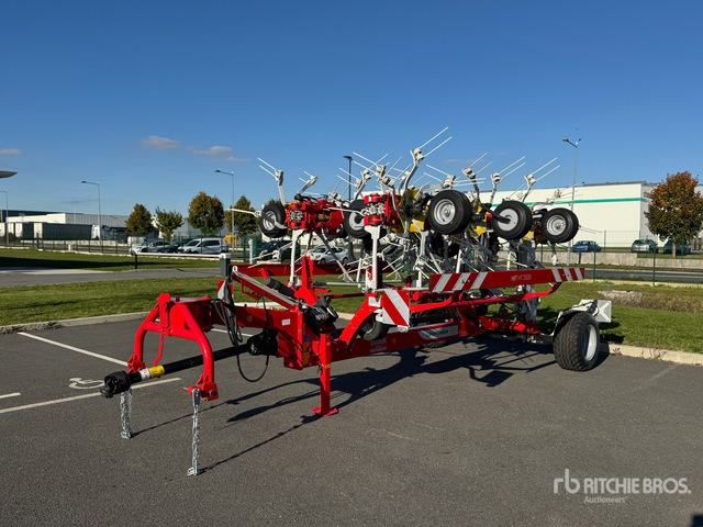 2022 Pottinger HIT HT 13120 13 m Semi-Mount 12 Rotor Faneus ... Hay Tedder - Faneuse: photos 2 2022 Pottinger HIT HT 13120 13 m Semi-Mount 12 Rotor Faneus ... Hay Tedder - Faneuse: photos 2