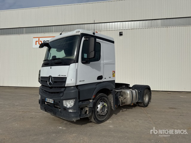 2018 Mercedes-Benz Actros 1845 4x2 Tracteur Routier Cabine Cou ... S/A Sleeper Truck Tractor - Tracteur routier: photos 1 2018 Mercedes-Benz Actros 1845 4x2 Tracteur Routier Cabine Cou ... S/A Sleeper Truck Tractor - Tracteur routier: photos 1