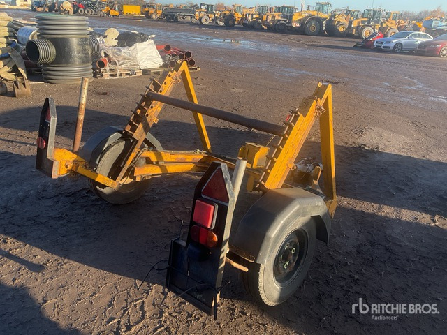 1991 CBS S/A Cable Drum Trailer :Misc. Trailer - Remorque porte-touret: photos 3 1991 CBS S/A Cable Drum Trailer :Misc. Trailer - Remorque porte-touret: photos 3