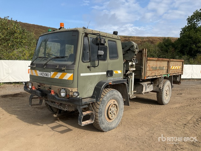 1992 DAF AK63M7 1992 Atlas-Crane on 4x4 Flatbed Truck with Crane - Broyeur/ Épareuse: photos 4 1992 DAF AK63M7 1992 Atlas-Crane on 4x4 Flatbed Truck with Crane - Broyeur/ Épareuse: photos 4