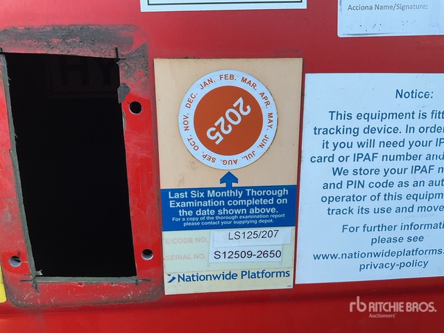 2009 Genie LS125 Telescopic Boom Lift - Nacelle télescopique: photos 2 2009 Genie LS125 Telescopic Boom Lift - Nacelle télescopique: photos 2