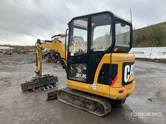 2011 Cat 301.8C Mini Excavator: <6.6t - Mini pelle: photos 4 2011 Cat 301.8C Mini Excavator: <6.6t - Mini pelle: photos 4
