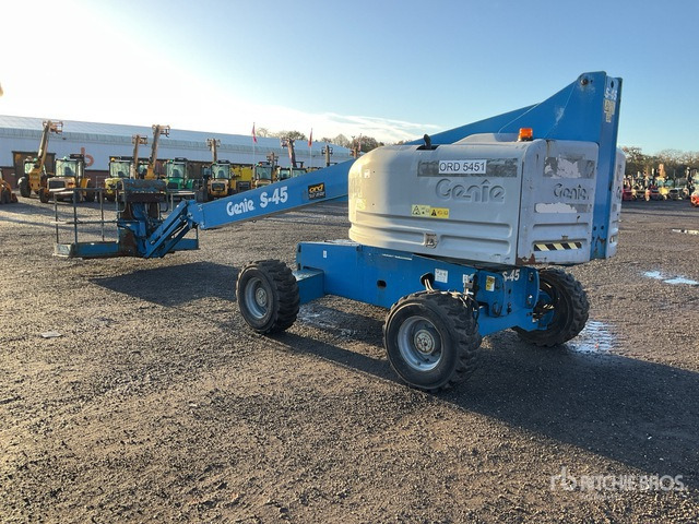 2015 Genie S45 4WD Diesel Telescopic Boom Lift - Nacelle télescopique: photos 3 2015 Genie S45 4WD Diesel Telescopic Boom Lift - Nacelle télescopique: photos 3