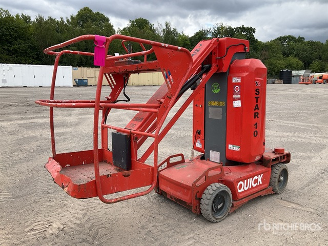 2015 Haulotte STAR10 Vertical Mast Lift - Nacelle à mât vertical: photos 1 2015 Haulotte STAR10 Vertical Mast Lift - Nacelle à mât vertical: photos 1