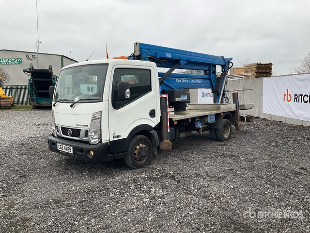 Camion avec nacelle 2015 Nissan Cabstar NT400 2015 CTE ZED 21.2JH on 2015 Nissan Cabstar NT400 Bucket Truck Bucket Truck