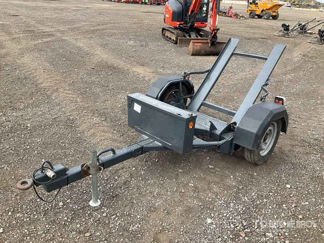 2015 Terex Pedestrian Roller Equipment Trailer - Remorque porte-engin surbaissée: photos 2 2015 Terex Pedestrian Roller Equipment Trailer - Remorque porte-engin surbaissée: photos 2