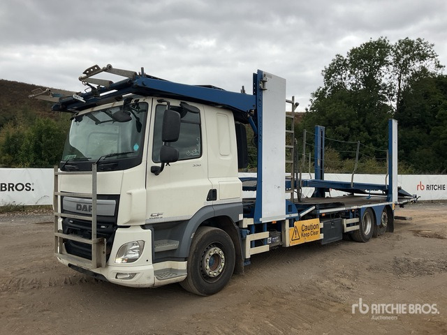 2016 DAF CF330 Euro6 6x2 Sleeper Car Carrier Truck - Camion porte-voitures: photos 2 2016 DAF CF330 Euro6 6x2 Sleeper Car Carrier Truck - Camion porte-voitures: photos 2
