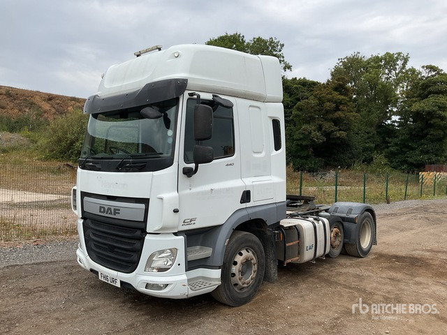2016 DAF CF440 6x2 T/A Sleeper Truck Tractor - Broyeur/ Épareuse: photos 1 2016 DAF CF440 6x2 T/A Sleeper Truck Tractor - Broyeur/ Épareuse: photos 1